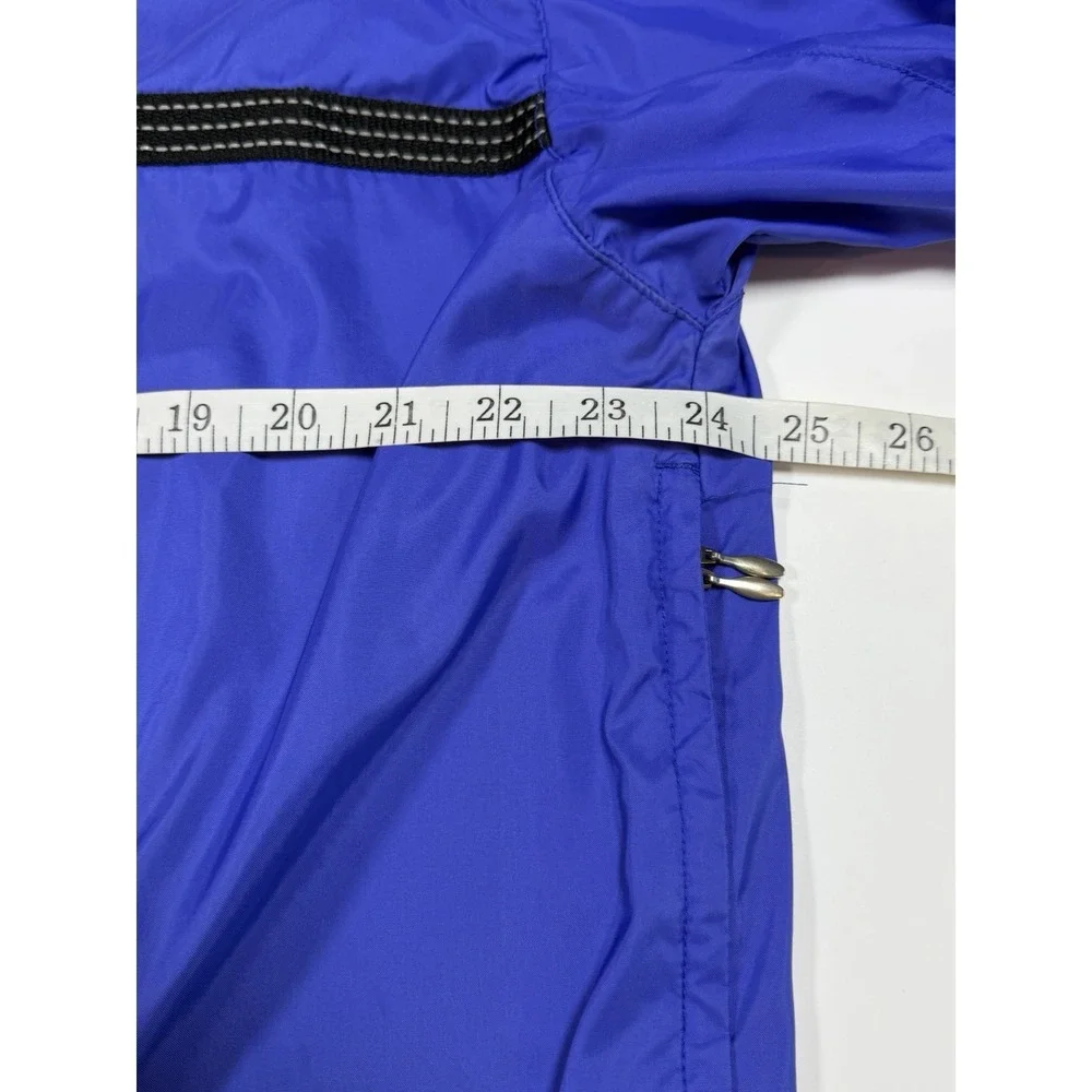Vintage Adidas Windbreaker Jacket Gateriver Run 1997 Men's Size Large Blue